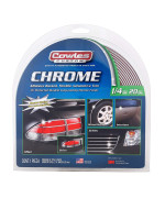 Cowles Custom Premium Universal Body Molding For All Vehicles Easy Install Chrome Finish 14 By 20 Feet Uv Protected L