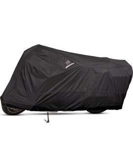 Dowco Guardian 5000502 Weatherall Plus Indooroutdoor Waterproof Motorcycle Cover Black Xxlarge Lifetime Warranty Professi