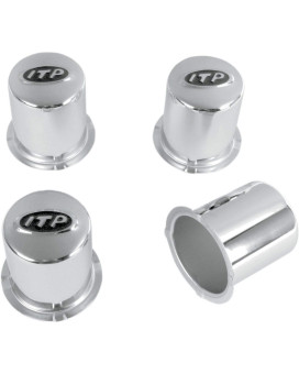 Itp Delta Steel Center Cap 4 Pack 4110 Chrome