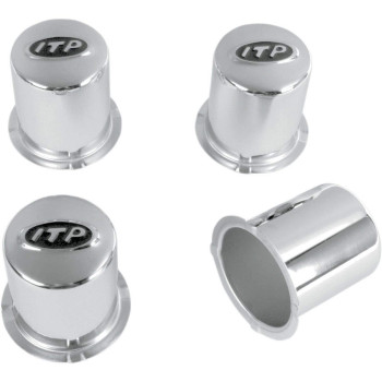 Itp Delta Steel Center Cap 4 Pack 4110 Chrome