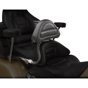 Show Chrome Accessories 52637 Driver Backrest Black