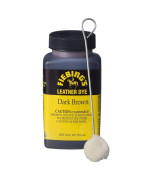 Fiebings Leather Dye 4 Fl Oz Dark Brown Alcoholbased Penetrating Permanent Dye For Shoes Boots Belts Bags Furniture