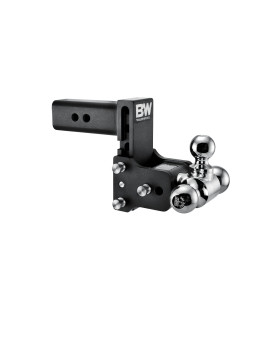 Bw Trailer Hitches Tow Stow Adjustable Trailer Hitch Ball Mount Fits 25 Receiver Triball 178 X 2 X 2516 5