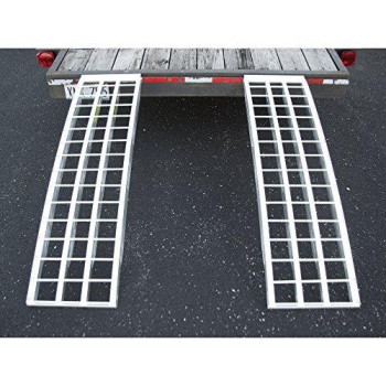 Five Star Aluminum Ramp 2 Set For Trailers 60Inl X 12Inw 5 000 Lb Capacity Per Pair