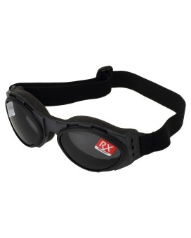 Bobster Ba001 Bugeye Goggles Black Framesmoked Lens