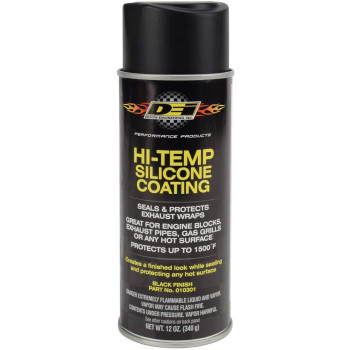 Design Engineering 010301 Hightemperature Silicone Coating Spray Black 12 Ounce Pack Of 1