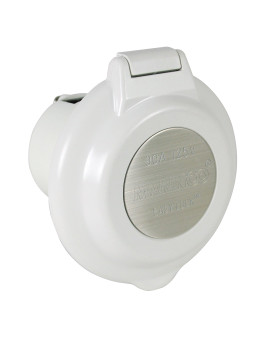 Parkpower By Marinco 304Elbrv 15A 20A 30A 50A Power Inlets White