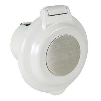 Parkpower By Marinco 304Elbrv 15A 20A 30A 50A Power Inlets White