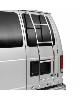 Surco 093C97 Stainless Steel Van Ladder For Chevy And Gmc Full Size Vans 19972023