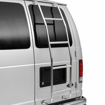 Surco 093C97 Stainless Steel Van Ladder For Chevy And Gmc Full Size Vans 19972023