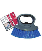 Carrand 92047 Twofinger Loop Scrub Brush Gray