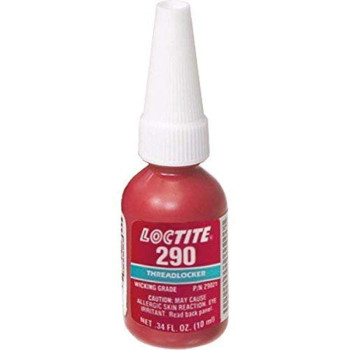 Loctite 29021 Green 290 Medium Highstrength Threadlocker 300 Degree F Maximum Temperature 10 Ml Bottle