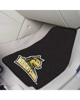 Fanmats Wright State University 2Pc Carpet Car Mat Set