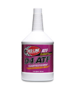 Red Line 30504 D4 Synthetic Automatic Transmission Fluid Atf 1 Quart 12 Pack