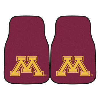 Fanmats Minnesota Golden Gophers Carpeted Car Mats