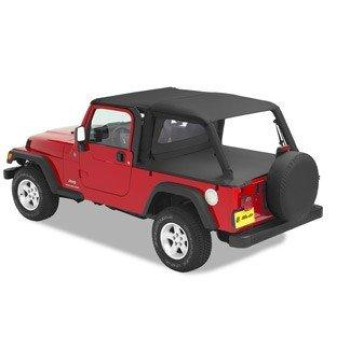 Bestop 5254435 Black Diamond Safaristyle Bikini Top For 20042006 Wrangler Unlimited