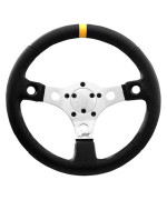 Grant 633 3-Spoke Silver Anodized Aluminum Design Performance GT Series Steering Wheel with Black