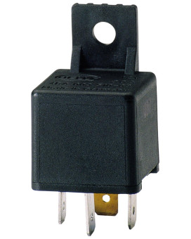 Hella 003510087 30 Amp 12V Mini Spst Relay With Bracket