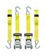 Smartstraps 14 Ratchet Straps 2 Pack 5 000Lbs Break Strength 1 667Lbs Safe Work Load Commercial Tie Down Straps For Heavy Du