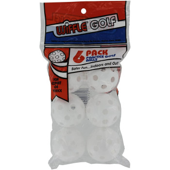 Wiffle Practice Golf Balls 6 Pack