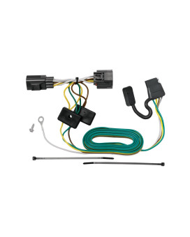 Tekonsha 118416 Tone Tconnector Harness 4Way Flat Compatable With 20072017 Jeep Wrangler 20182018 Jeep Wrangler Jk Bl