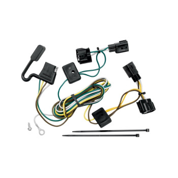 Tekonsha 118409 Tone Tconnector Harness 4Way Flat Compatable With 19982006 Jeep Tj 19982006 Jeep Wrangler Black