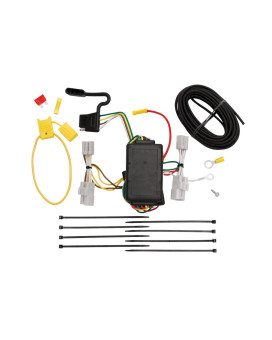 Tekonsha 118412 Tone Tconnector Harness 4Way Flat Wcircuit Protected Modulite Module Compatable With 20062012 Toyo