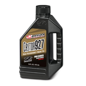 Maxima 23916 Castor 927 2Stroke Racing Premix Oil 16 Oz Bottle