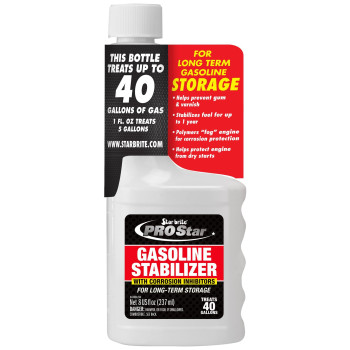 Star Brite 084308P 8 oz EZ to Store Start Gas Storage Additive