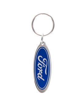 Plasticolor 004191R01 Ford Oval Logo Enamel Keychain