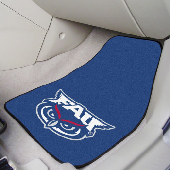 Florida Atlantic University 2 Piece Front Car Mats