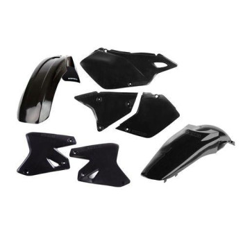 Acerbis Replacement Plastic Kit Black Material Plastic 2041080001