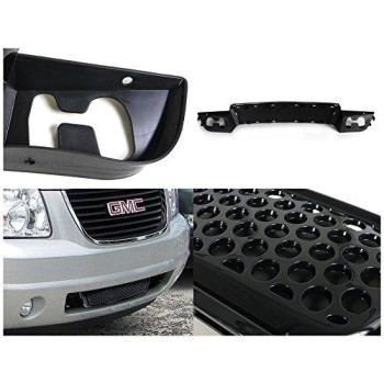 Specd Tuning Hgden07Lwjmo Gmc Yukon Denali Hybrid Black Round Hole Style Front Lower Hood Grille