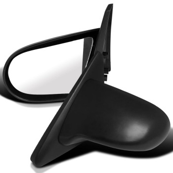 Specd Tuning Manual Side Mirrors Black Compatible With 19962000 Honda Civic Ek 23Dr Leftright Pair