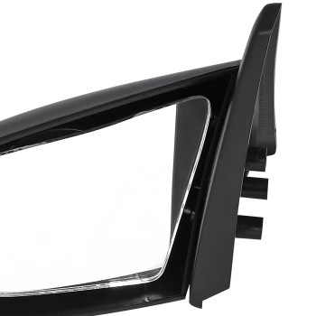 Specd Tuning Manual Side Mirrors Black Compatible With 19962000 Honda Civic Ek 23Dr Leftright Pair