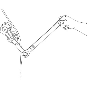 Lisle 59000 Ratcheting Serpentine Belt Tool