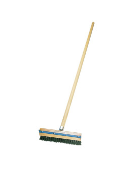 American Metalcraft Inc American Metalcraft 1698 Pizza Oven Brush With Brass Bristles And Steel Scraper Brown 60Inch Handle