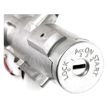 Standard US-677 Ignition Lock & Cylinder Switch for 2002-2006 Nissan Altima&44; Silver & White