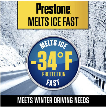 Prestone As250 Deicer Windshield Washer Fluid 1 Gallon