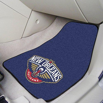 Nba New Orleans Hornets 2 Piece Front Car Mats