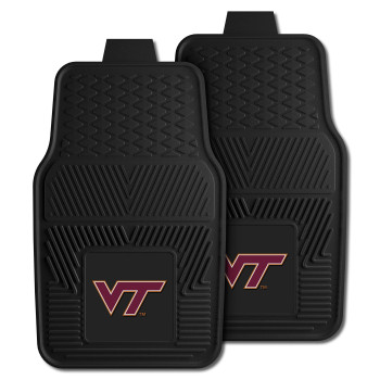 Fanmats 8766 Ncaa Virginia Tech Hokies Vinyl Heavy Duty Car Mat 18X27