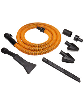 Ridgid Vt2534 7Piece Auto Detailing Vacuum Hose Accessory Kit For 1 14 Inch Ridgid Vacuums Black