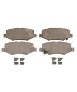 Wagner Thermoquiet Mx1274 Semimetallic Disc Brake Pad Set