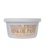 Snow Proof Mink Oil 3Oz 85G For Conditioning Waterproofing And Protecting Leather Bags Shoes Boots And Other Leather Good