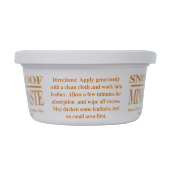 Snow Proof Mink Oil 3Oz 85G For Conditioning Waterproofing And Protecting Leather Bags Shoes Boots And Other Leather Good