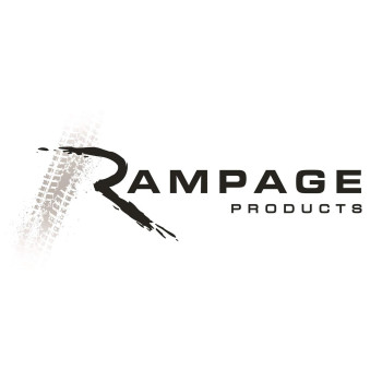 Rampage Products Rampage Rear Spare Tire Mount Extender Kit For Trailram Modular Bumper Steel Black 86610 Fits 2007 201