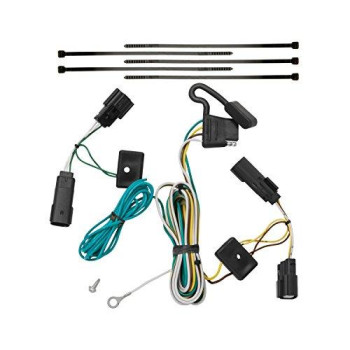 Tekonsha T-One T-Connector Harness, 4-Way Flat, Compatible with Select Ford Flex