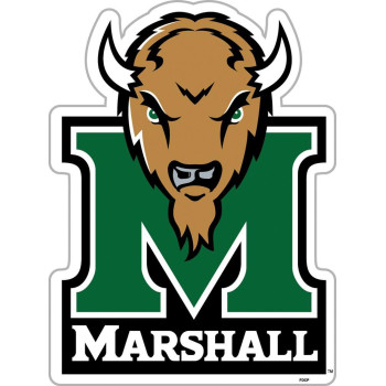 Ncaa Marshall Thundering Herd 12 Inch Vinyl Magnet