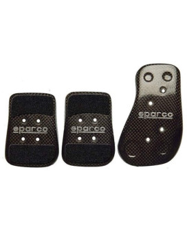 Sparco 03783L Carbon Fiber Pedal Kit Carbon