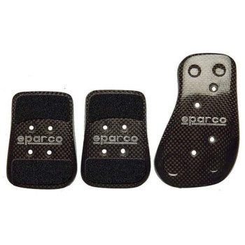 Sparco 03783L Carbon Fiber Pedal Kit Carbon